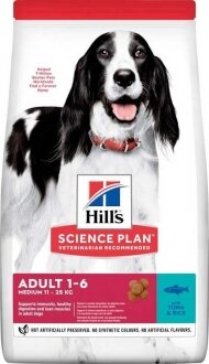 Hill's Adult Ton Balıklı Pirinçli 2.5 kg Köpek Maması kullananlar yorumlar
